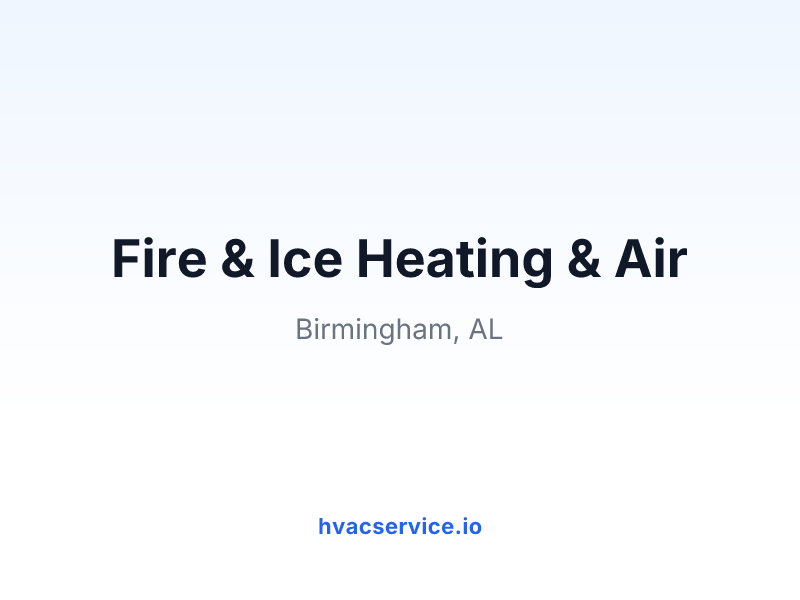 Fire & Ice Heating & Air