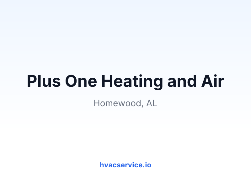 Plus One Heating and Air