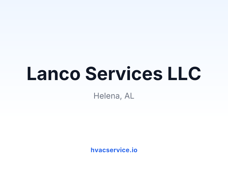 Lanco Services LLC