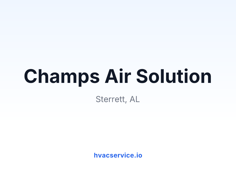 Champs Air Solution