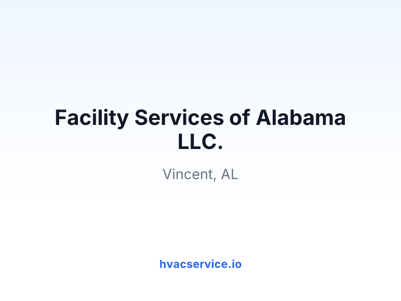 Facility Services of Alabama LLC.