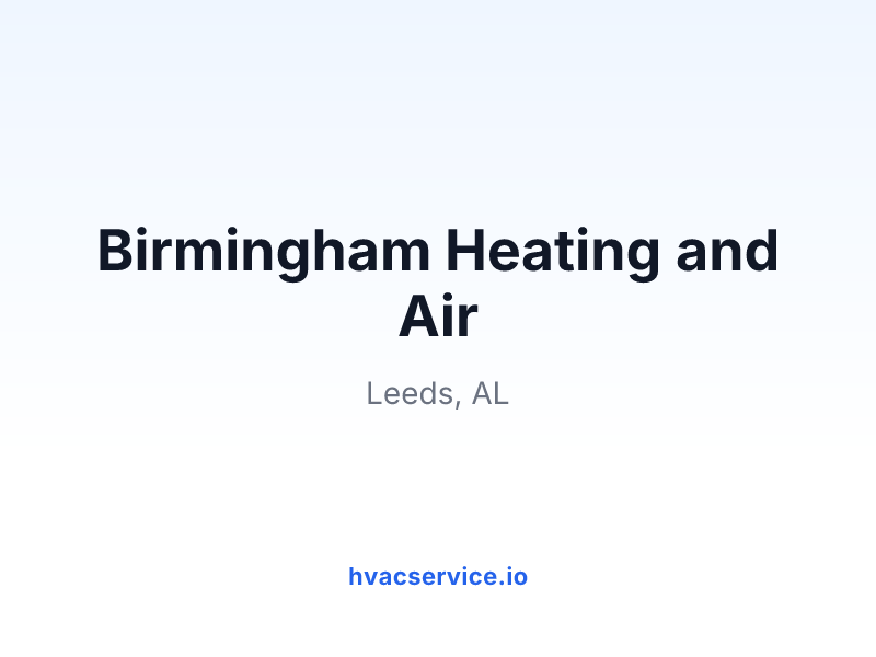 Birmingham Heating and Air
