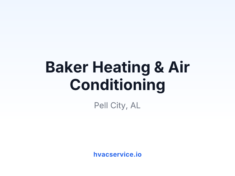 Baker Heating & Air Conditioning
