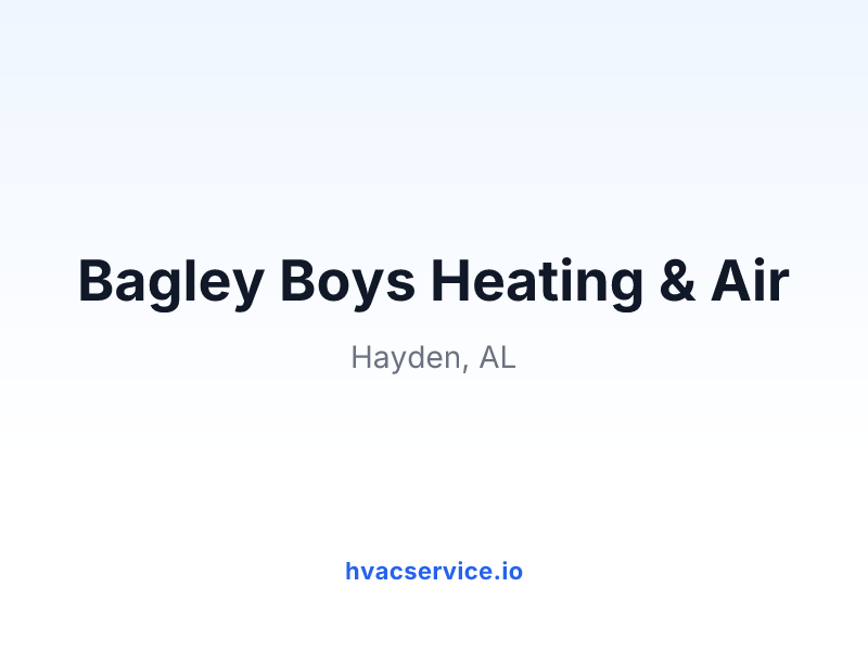 Bagley Boys Heating & Air