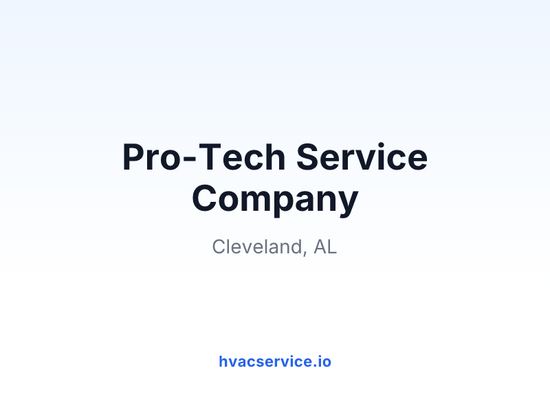 Pro-Tech Service Company