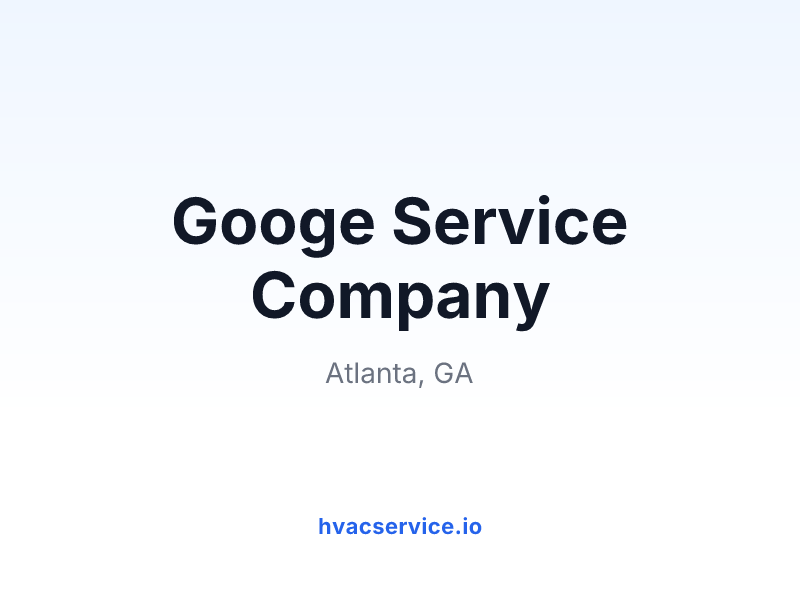 Googe Service Company