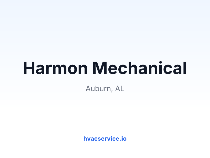 Harmon Mechanical