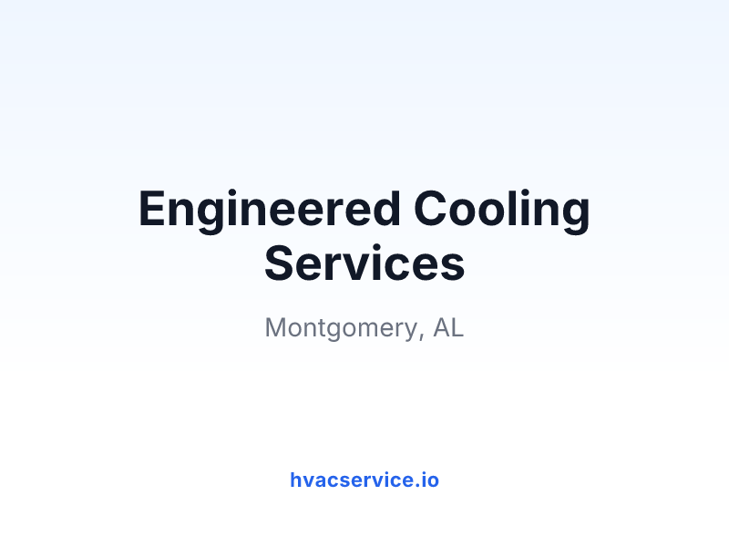 Engineered Cooling Services