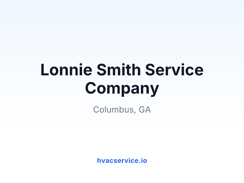 Lonnie Smith Service Company