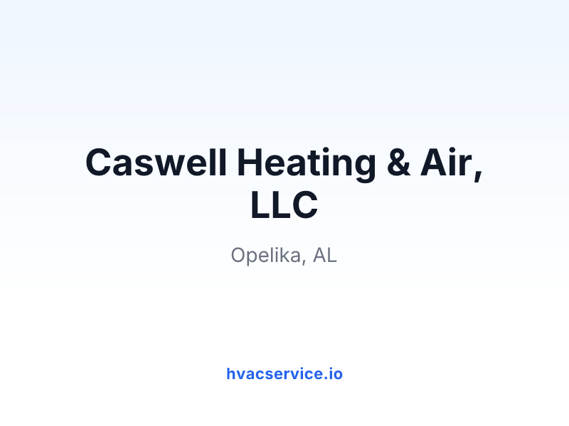 Caswell Heating Air Plumbing