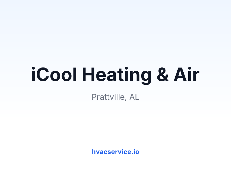 iCool Heating & Air
