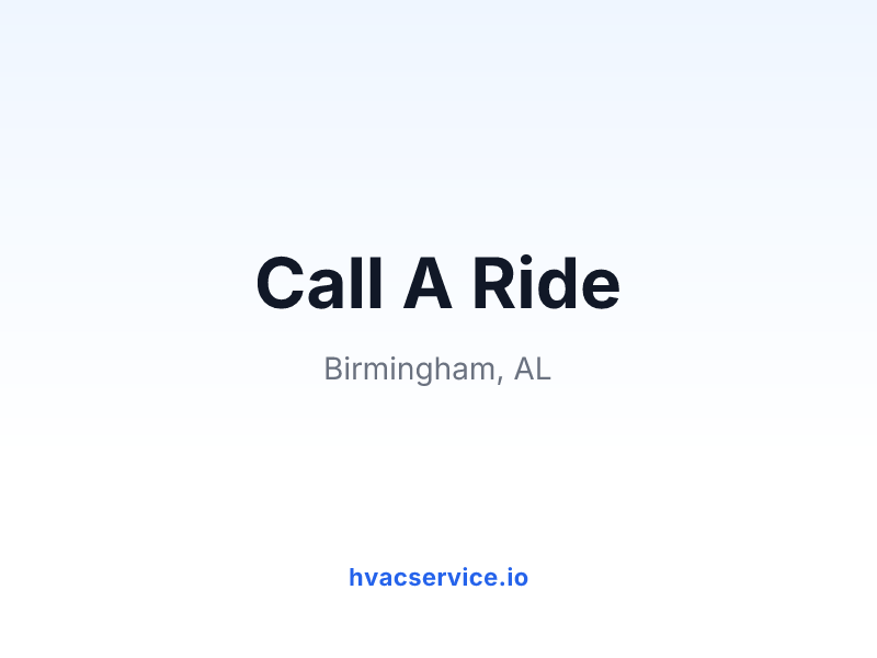 Call A Ride