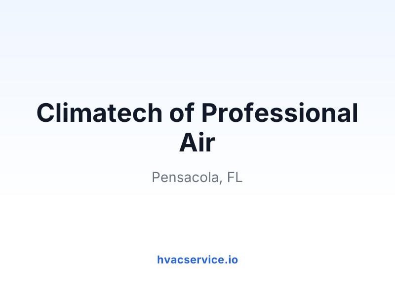 Climatech of Professional Air