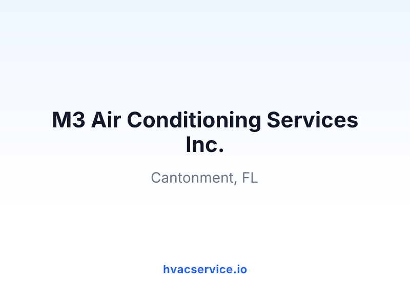 M3 Air Conditioning Services Inc.