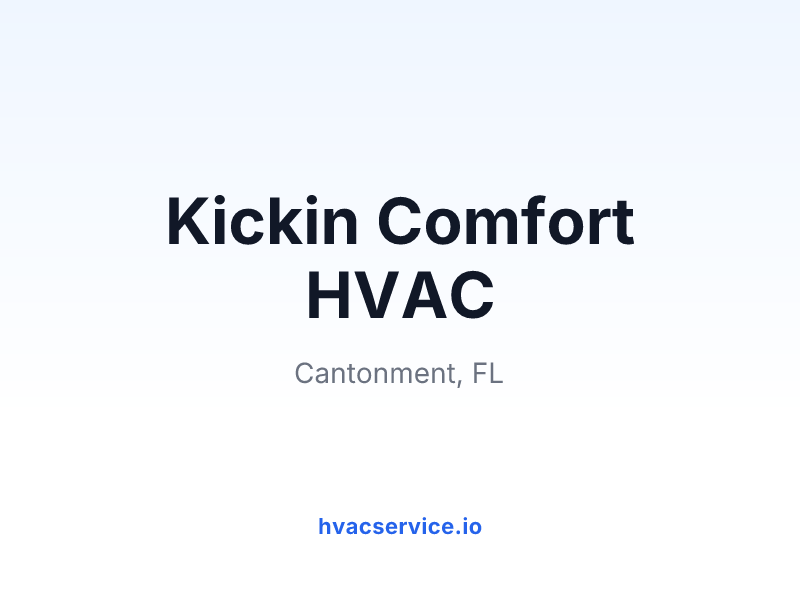 Kickin Comfort HVAC