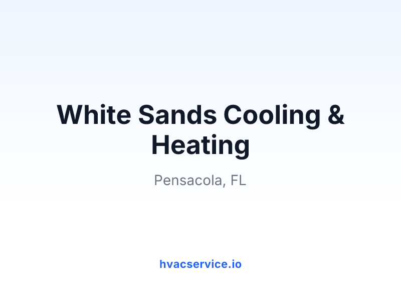 White Sands Cooling & Heating