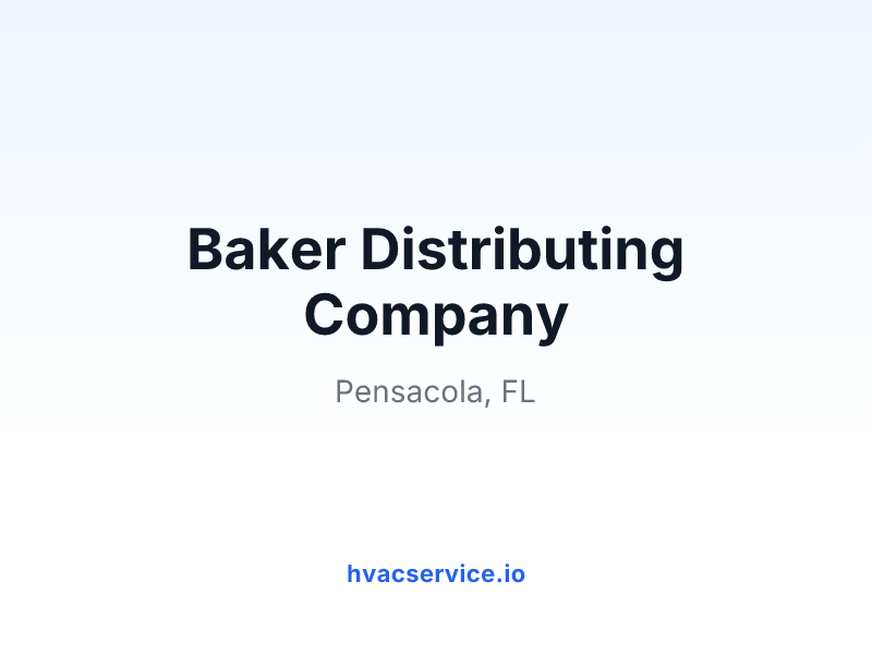 Baker Distributing Company