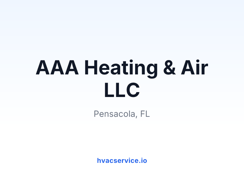 AAA Heating & Air LLC