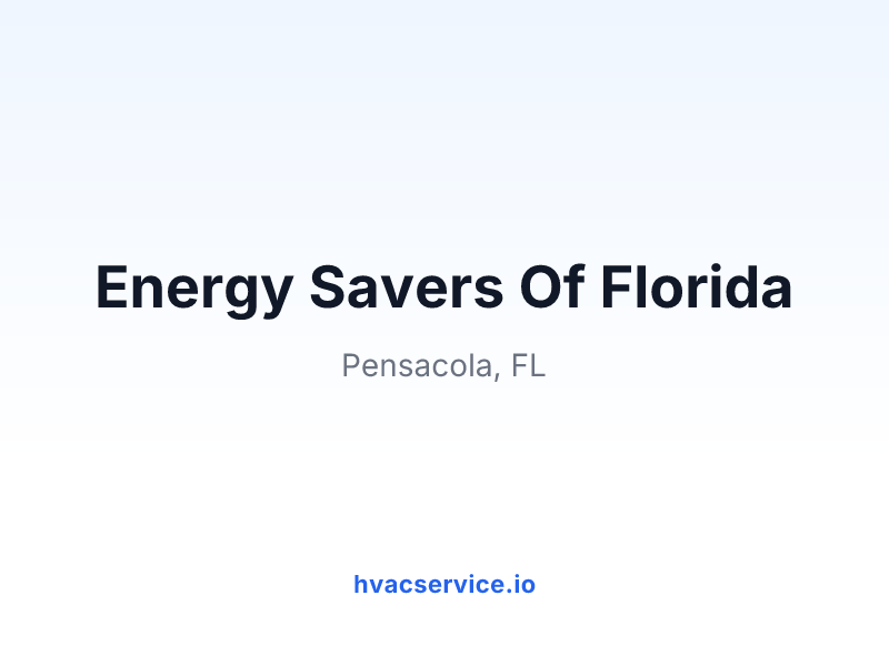 Energy Savers Of Florida