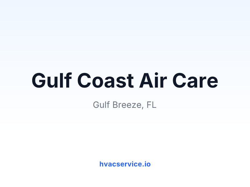 Gulf Coast Air Care