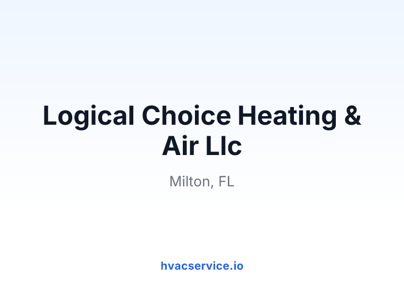 Logical Choice Heating & Air Llc
