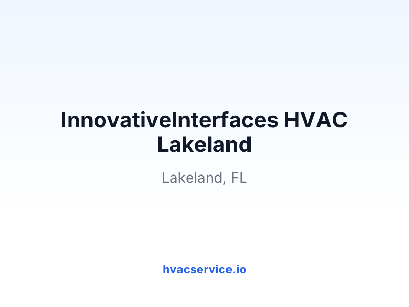 InnovativeInterfaces HVAC Lakeland
