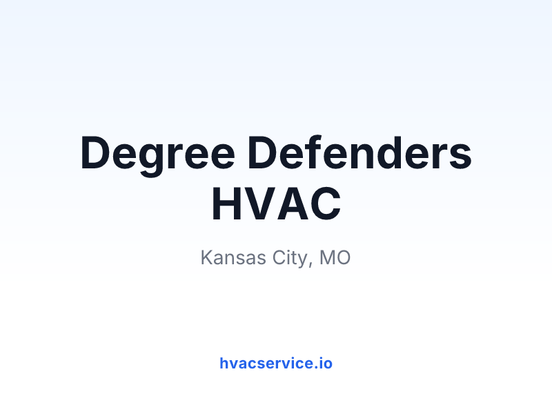 Degree Defenders HVAC