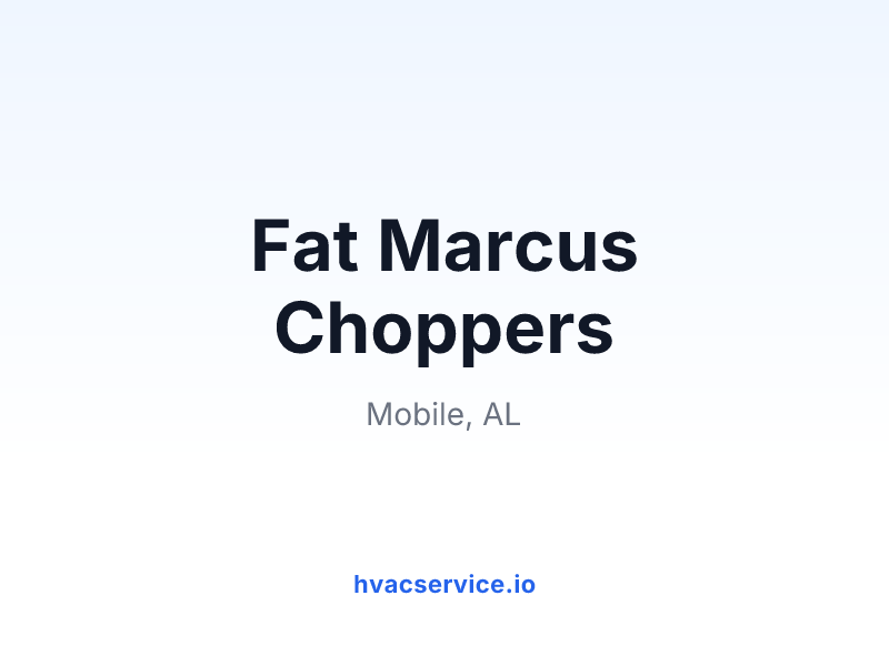 Fat Marcus Choppers