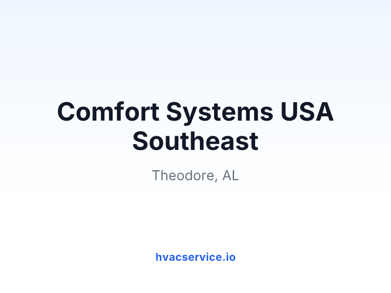 Comfort Systems USA Southeast