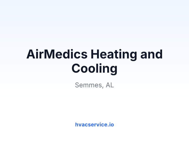 AirMedics Heating and Cooling