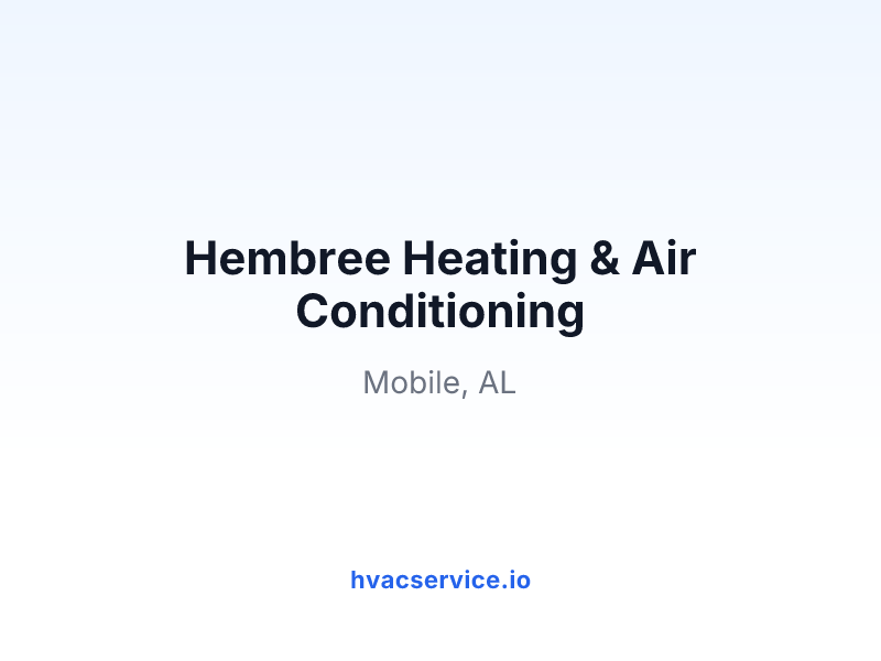 Hembree Heating & Air Conditioning