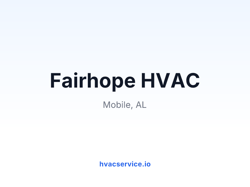 Fairhope HVAC