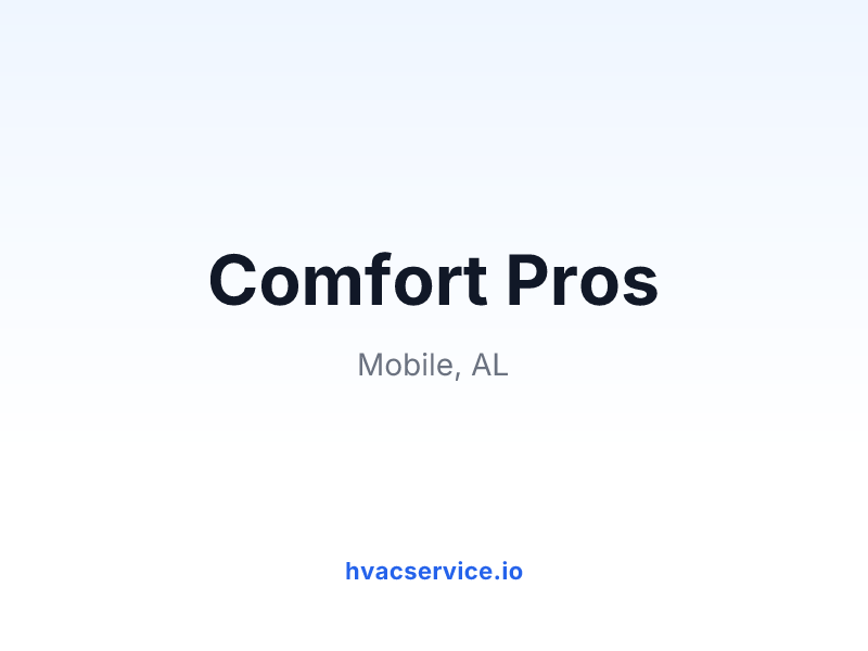 Comfort Pros