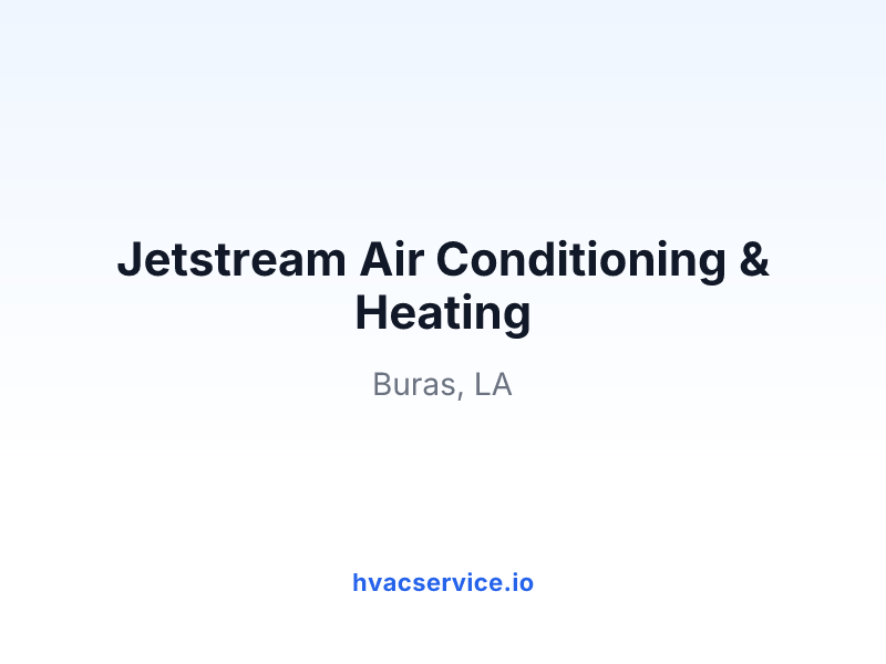Jetstream Air Conditioning & Heating