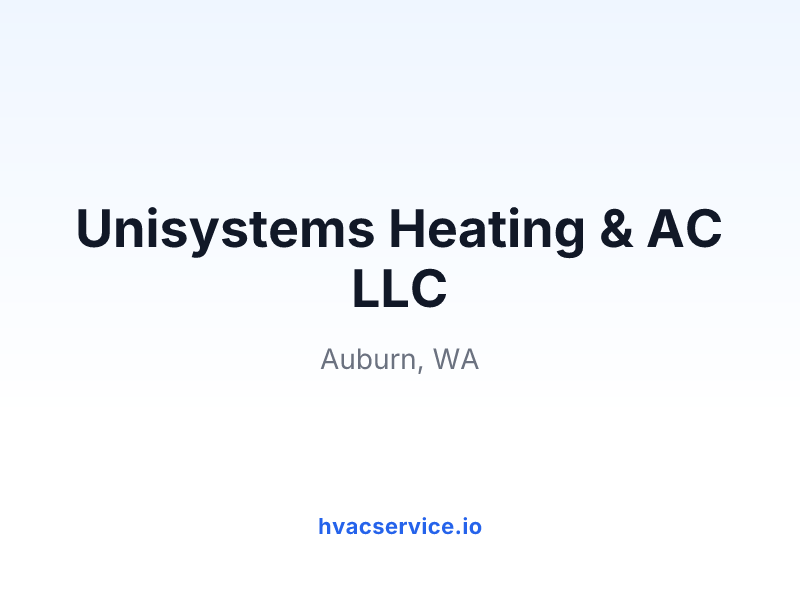 Unisystems Heating & AC LLC