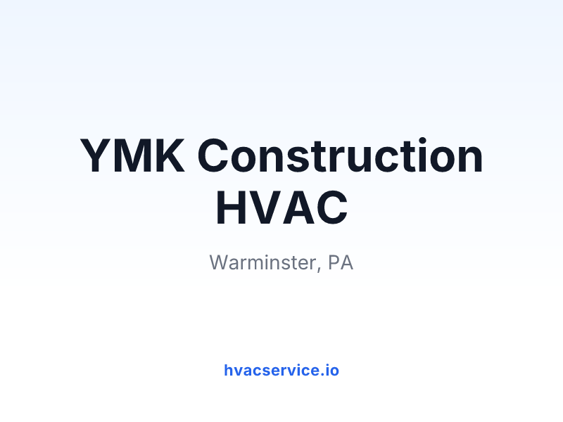YMK Construction HVAC