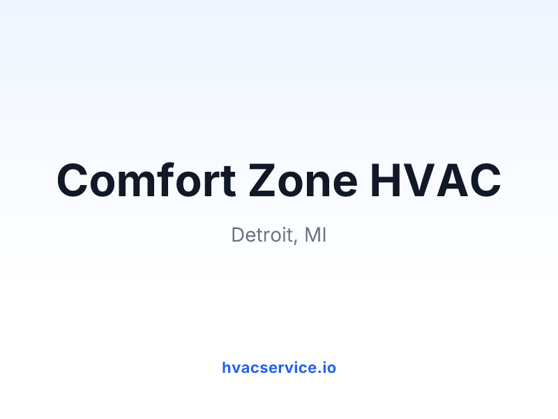 Comfort Zone HVAC