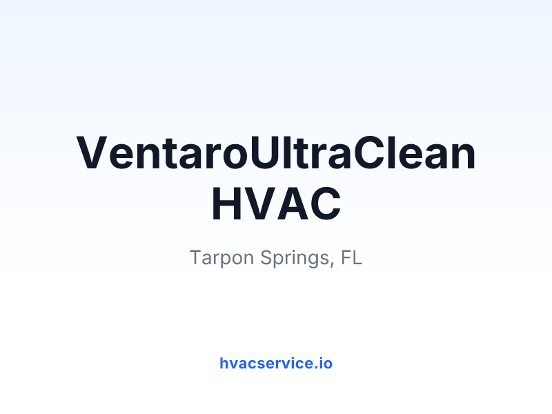VentaroUltraClean HVAC