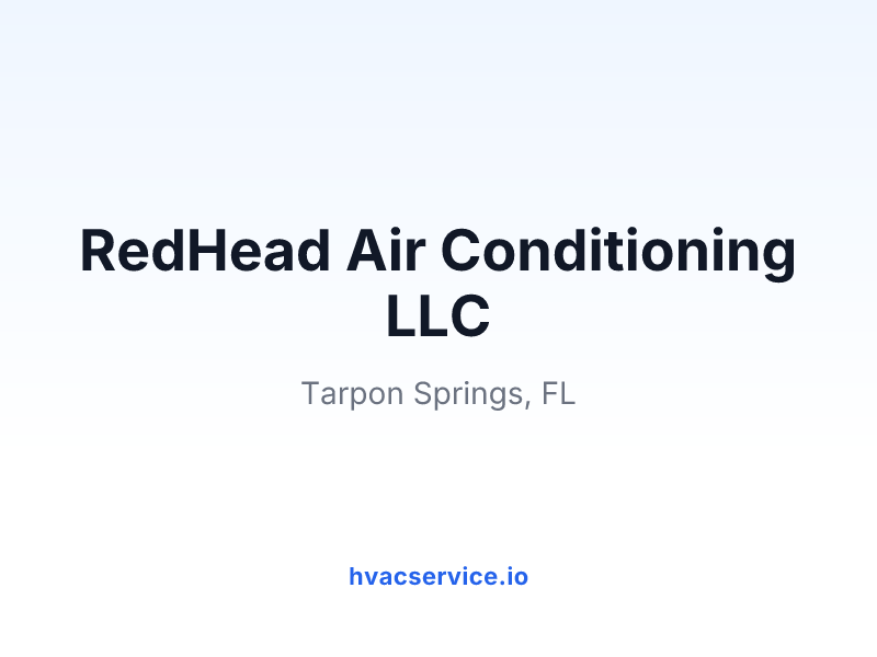 RedHead Air Conditioning LLC