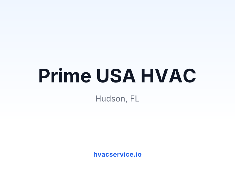 Prime USA HVAC