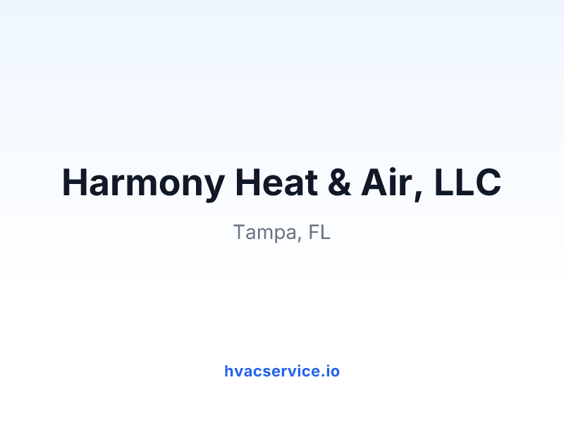 Harmony Heat & Air, LLC