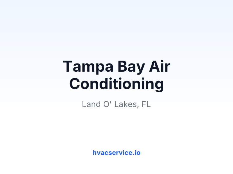Tampa Bay Air Conditioning