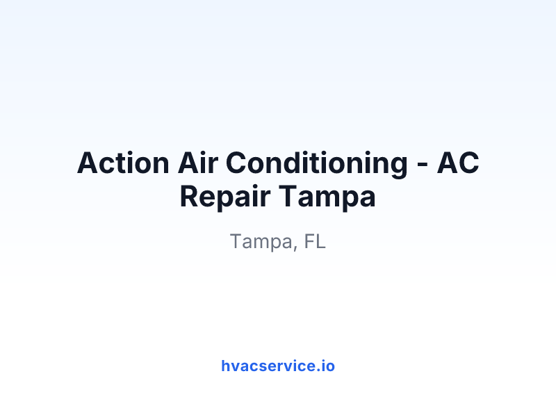 Action Air Conditioning, Inc.