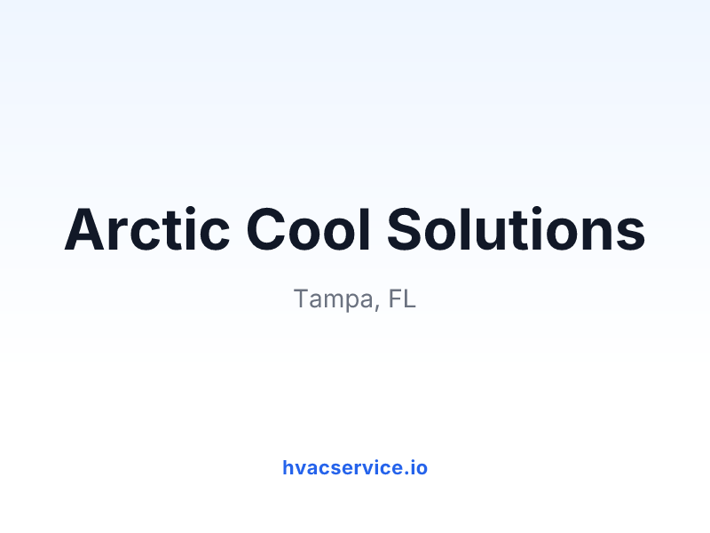 Arctic Cool Solutions