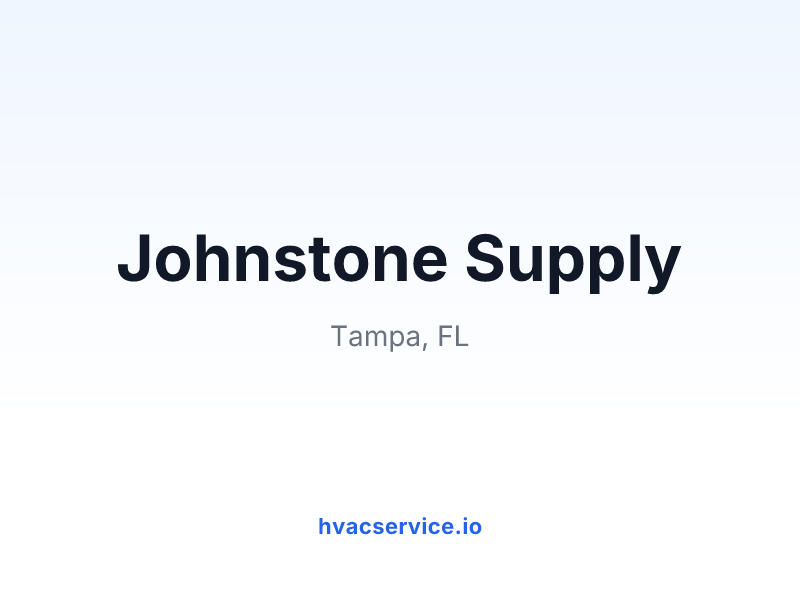 Johnstone Supply