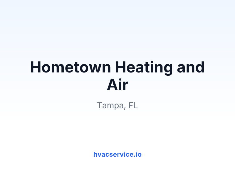 Hometown Heating and Air