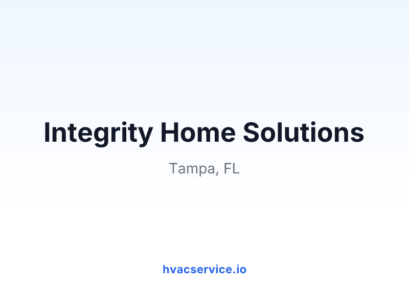 Integrity Home Solutions