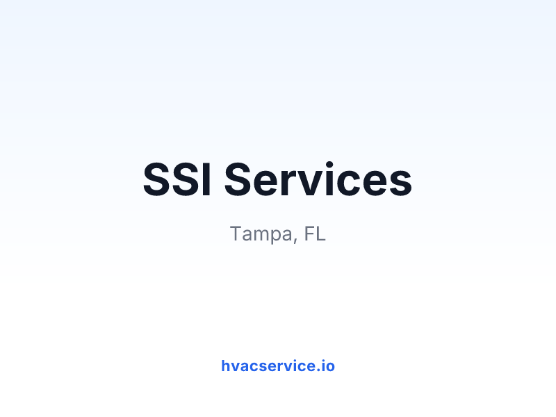 SSI Services