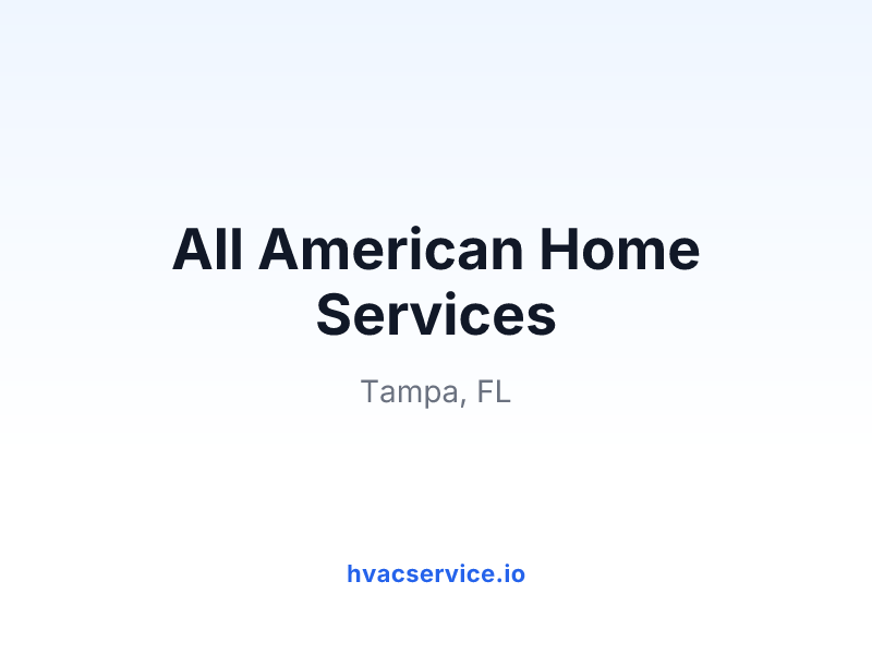 All American Home Services