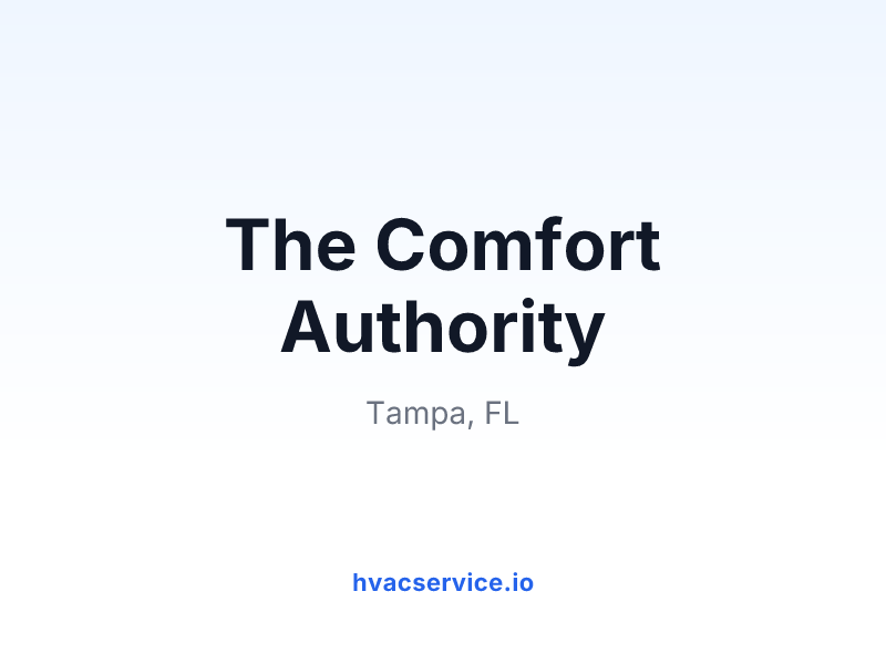 The Comfort Authority